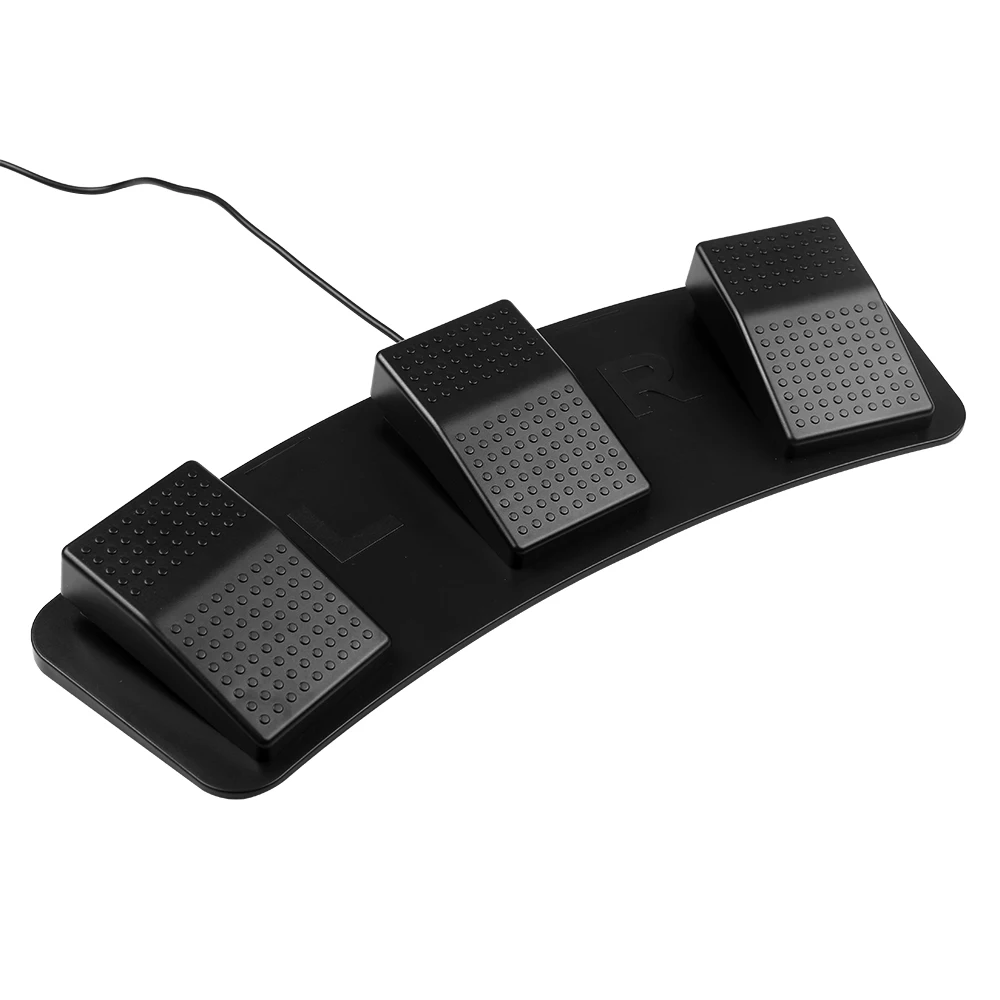 Foot Pedal Control Switch USB Triple Foot Switch