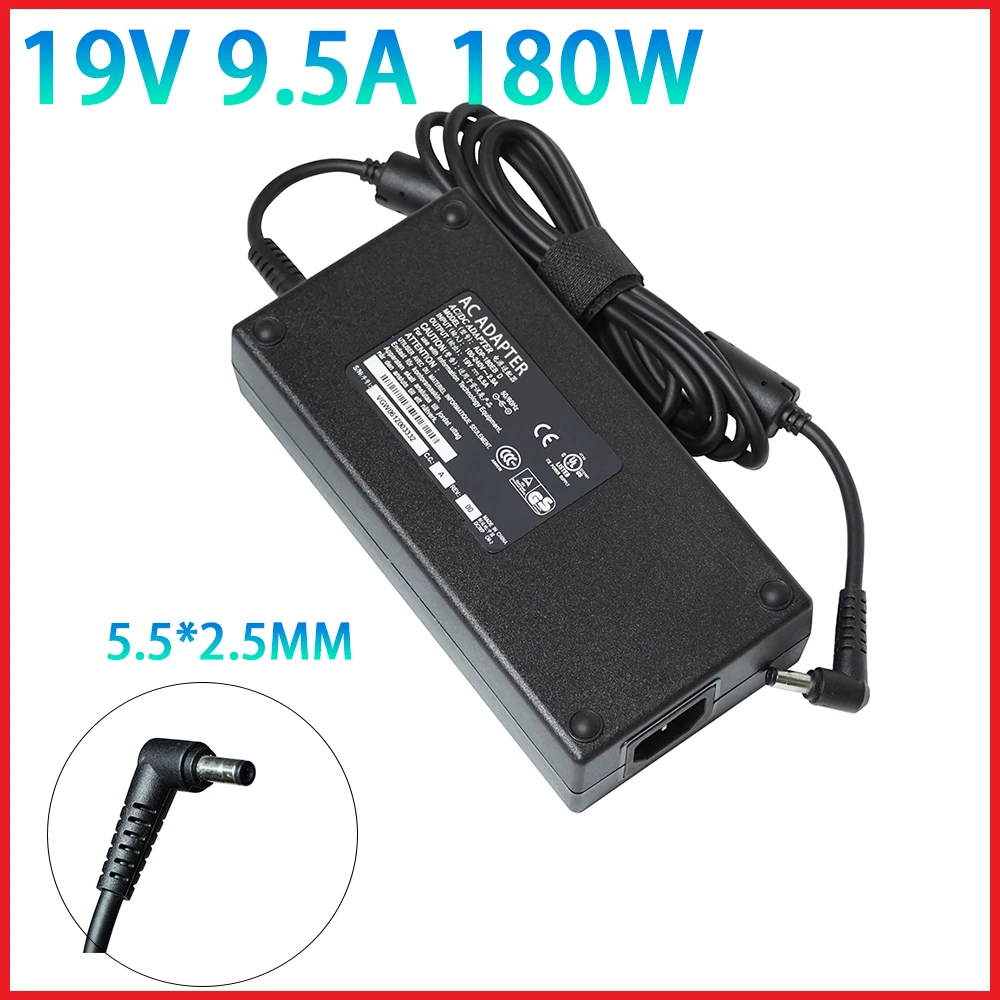 

19V 9.5A 5.5*2.5mm 180W Laptop Ac Adapter Charger For Asus G55VW G75VW ROG G750 G750JM G70SM G70SN G70SR Power Supply