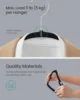 Velvet Hangers 50 Pack, Non-Slip Clothes Hangers, 17 x 8.3 Inches, Coat Hangers with Wide Shoulder Notches, Pants Bar 4
