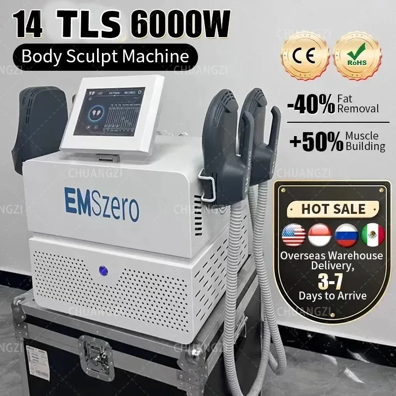 

14 Tesla DLS-EMSLIM Neo RF Nova Hi-emt Muscle Enhancement HIEMT Electromagnetic Stimulation Slimming EMSzero Slimming 6500W