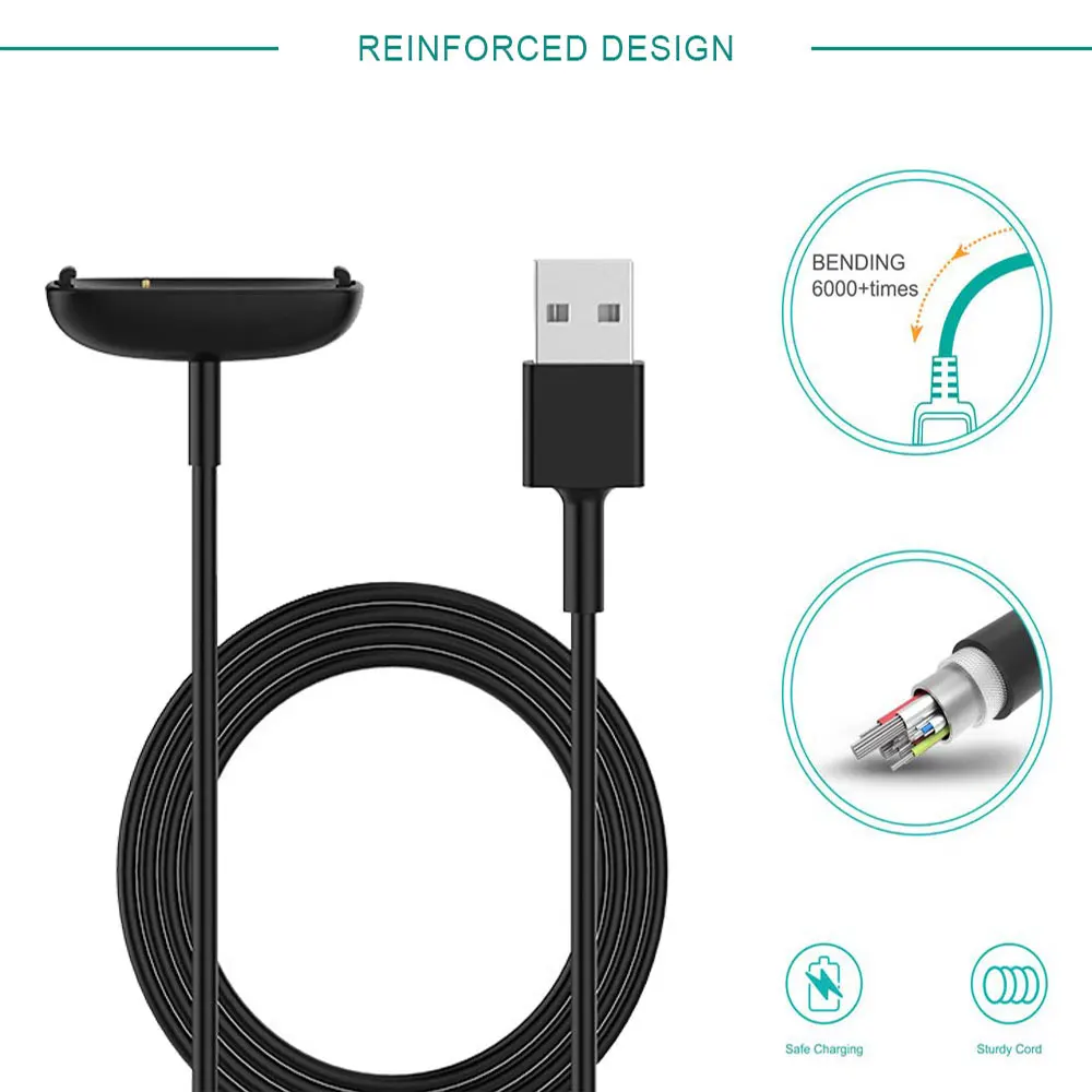 ð USB  Fibit Inspire2 Inspire 2   ̺ Smartwatch  