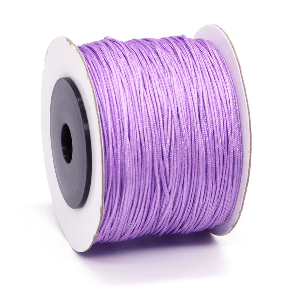 Versatile 0.8mm Nylon Beading Cord for Jewelry and Handicrafts