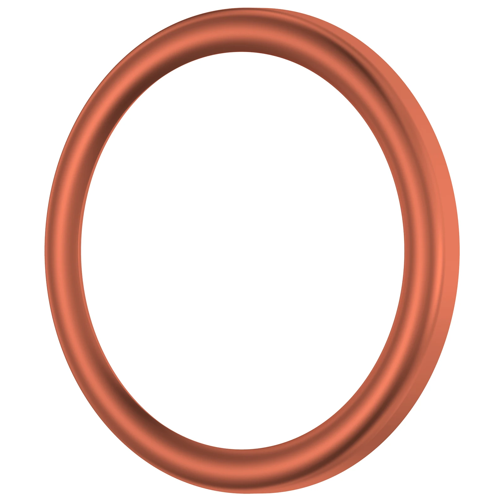 Sleek Metal Bezel with Rounded Corners