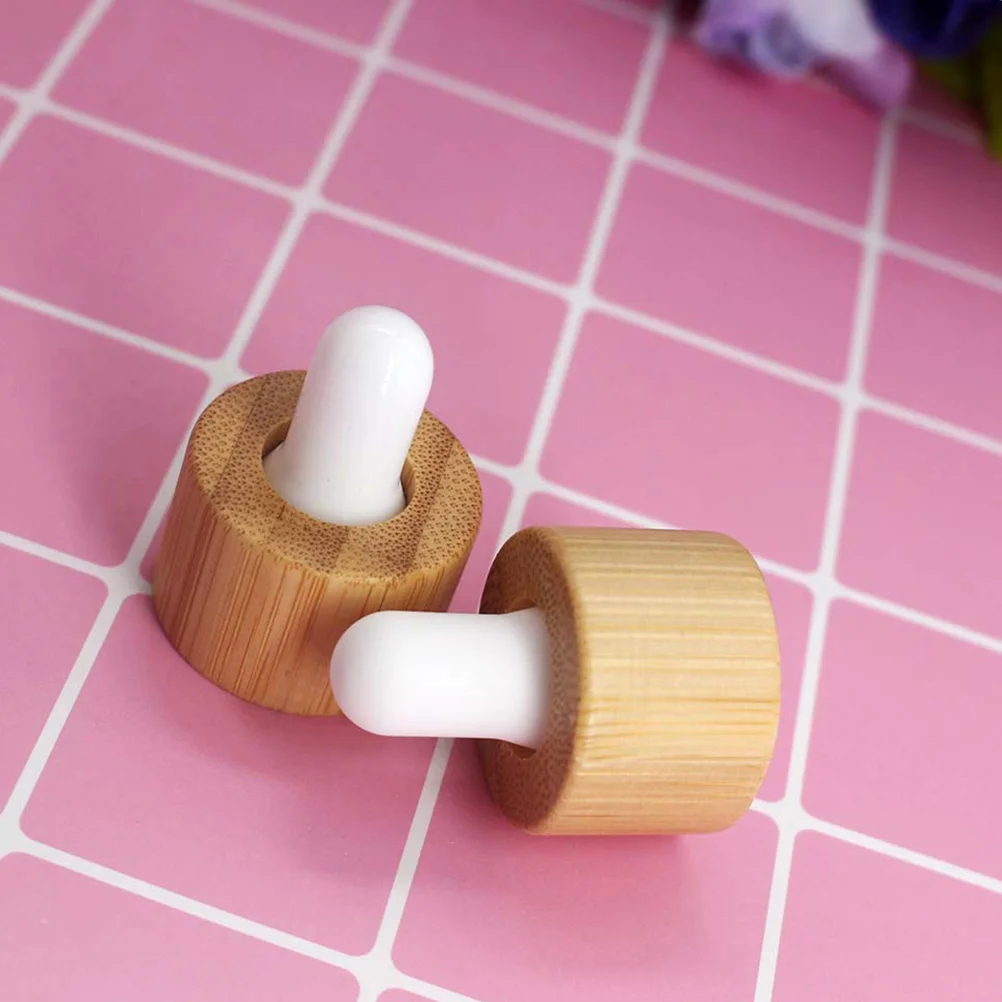

6 Pcs Essential Oil Bottle Dropper Cap Makeup Cover Caps Covers Lid Plastic Head