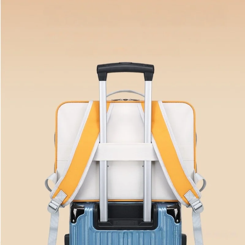 Pet Backpack Portable Backpack With Pull Rod Detachable Puppy Cat Large Capacity Breathable Pet Bag Folding Crossbody