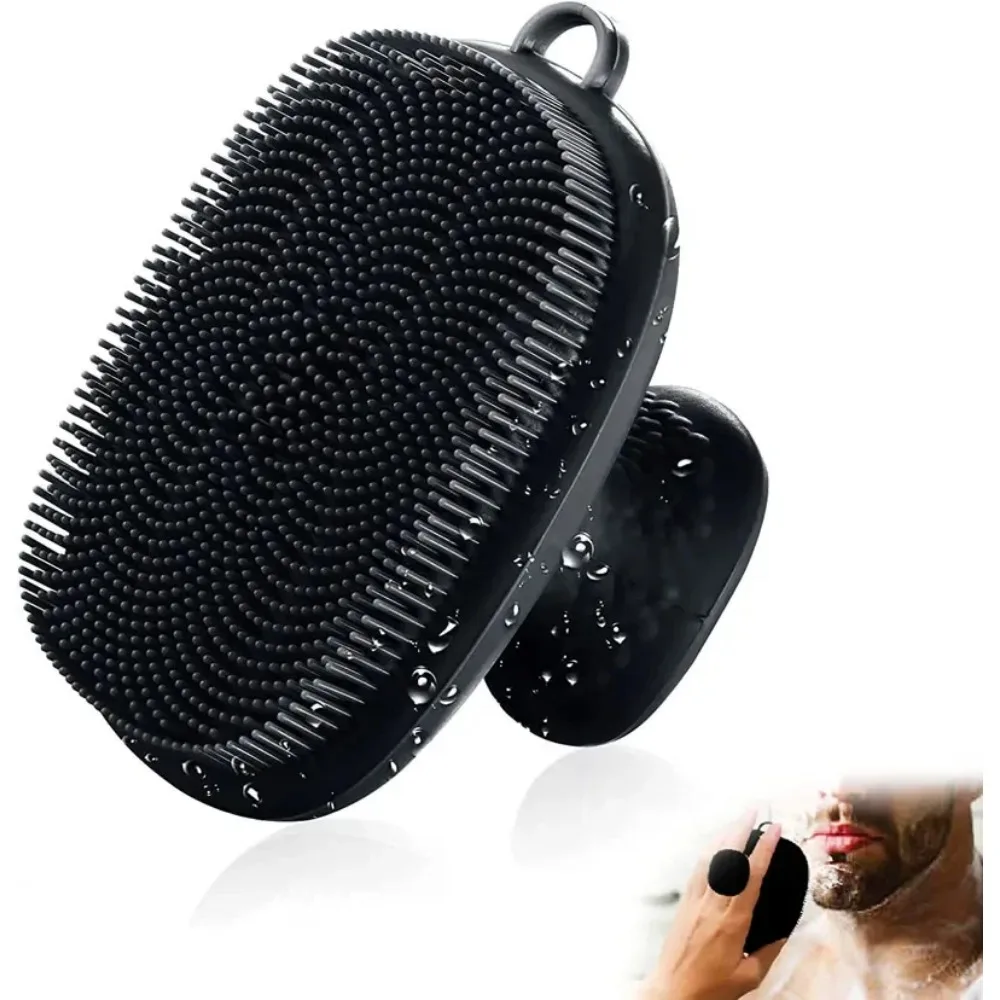 

Силиконовый скребок для лица для мужчин и женщин, щетка для чистки ванны, ручная Очищающая щетка для лица, инструменты для ухода за кожей