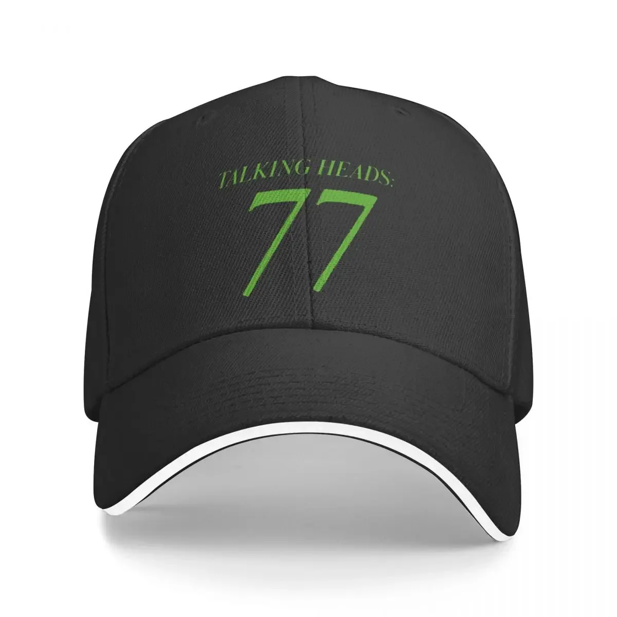 

Talking Heads: 77 Baseball Cap custom Hat Designer Hat beach hat Golf Man Golf Women Men's