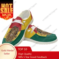 Reggae Rastafarian Rasta Rastafari Lion Of Judah Casual Shoes Flat Shoe Men Woman Breathable Outdoor Footwear Custom Made Shoes 1