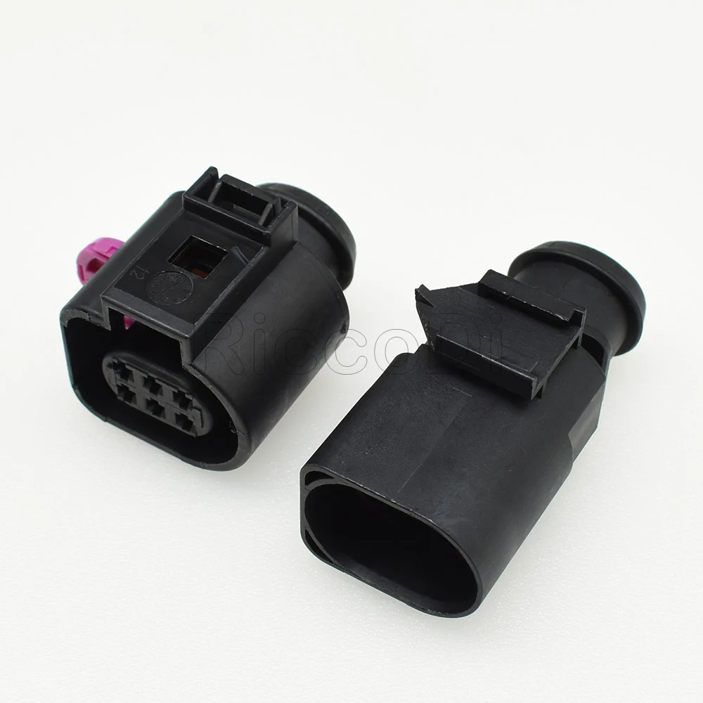 1-20Sets 6 Pin 3B0973813 1J0973713 1.5mm Auto Temp Sensor Plug Waterproof Electrical Wire connector For Car Truck 6