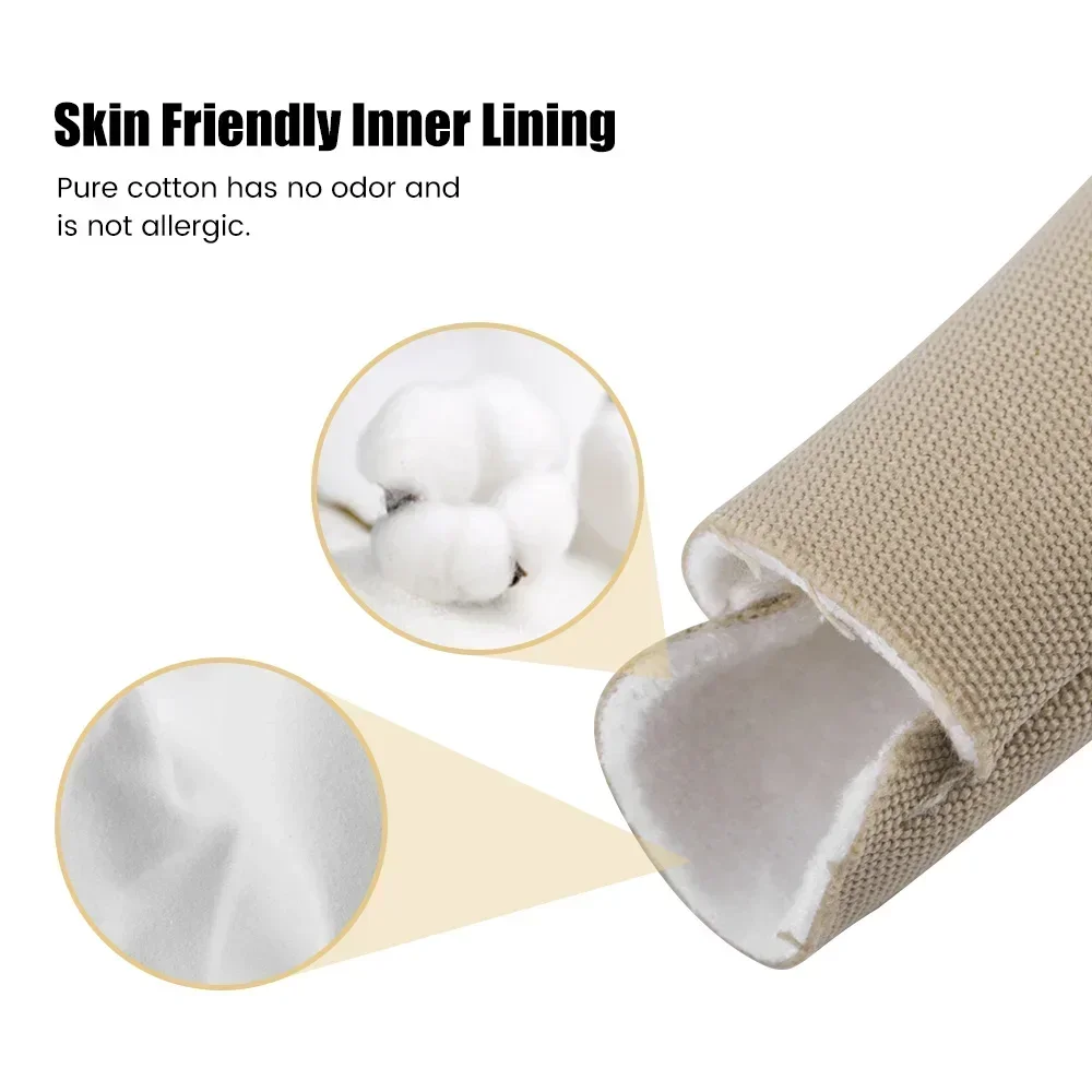 Castor Oil Packs Reusable Castor Oil Hand WrapOrganic Wrist Castor Oil Wrap Promotes Circulation Relieves Inflammation Prevent Leakage Health