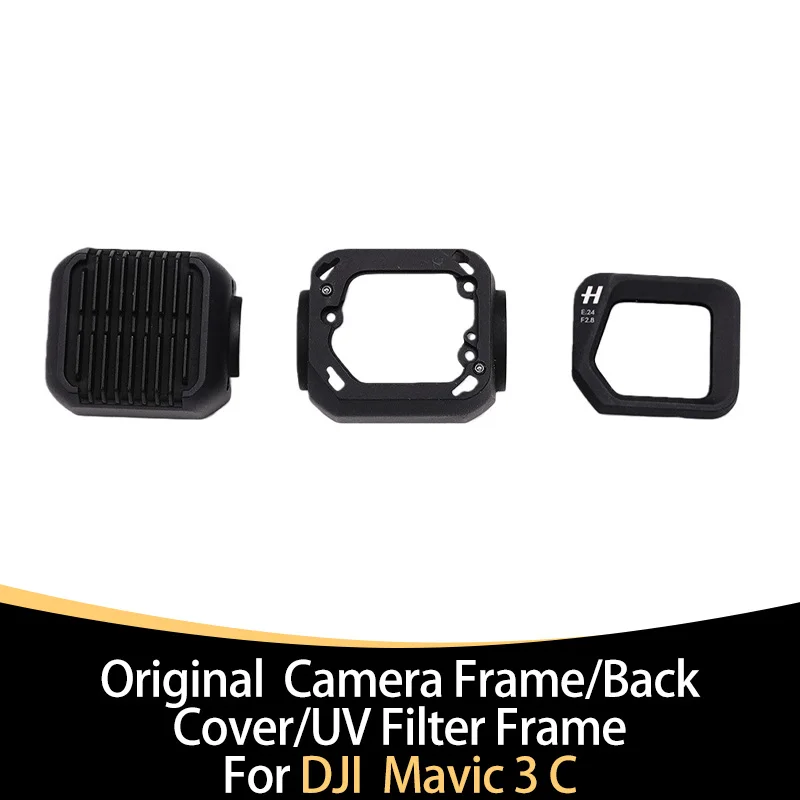 Coque arrière de rechange pour DJI Mavic 3 Classic, en plastique noir, vue de dos