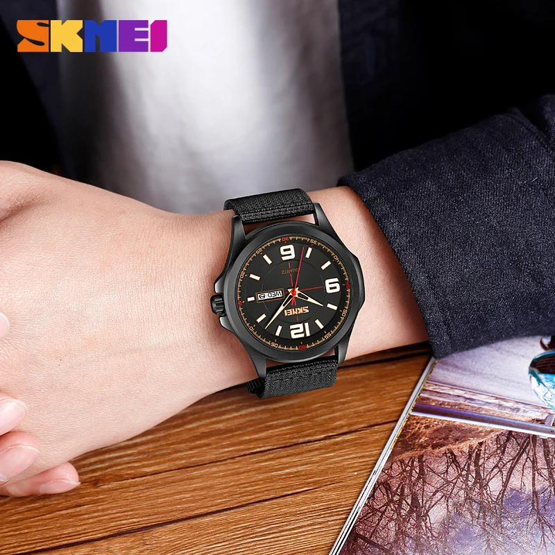 SKMEI 9315 Men Sport Quartz Watches Male Wristwatch Luxury Date Calendar Luminous Pointer Waterproof Clock reloj hombre 9281