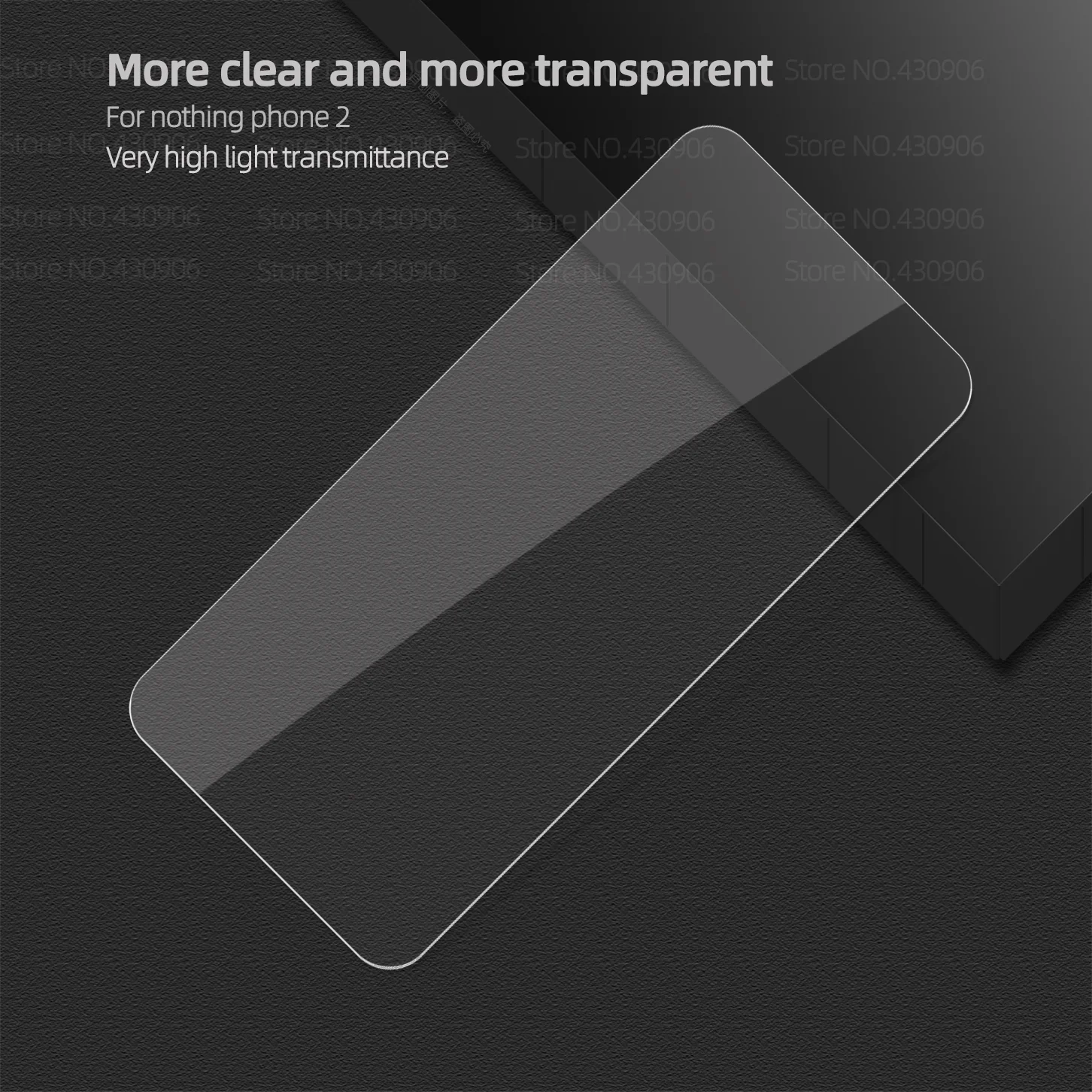 Ultra-Clear Tempered Glass Screen Protector with Full Coverage & Fingerprint Unlocking