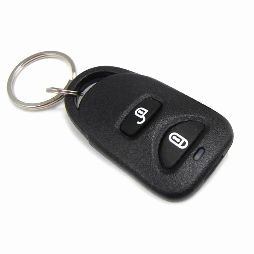 Sistema de entrada sin llave para coche con caja de Control, indicador LED y 2 mandos a distancia, Kit de cerradura de p
