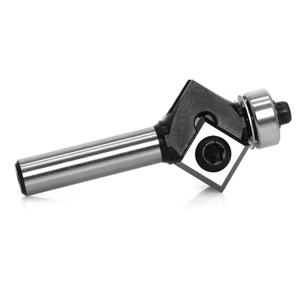 

Milling Cutter Router Bit Trimming Machine Replacement Blades Round Or Bevel Corner Insert Router Bit 2 Blades