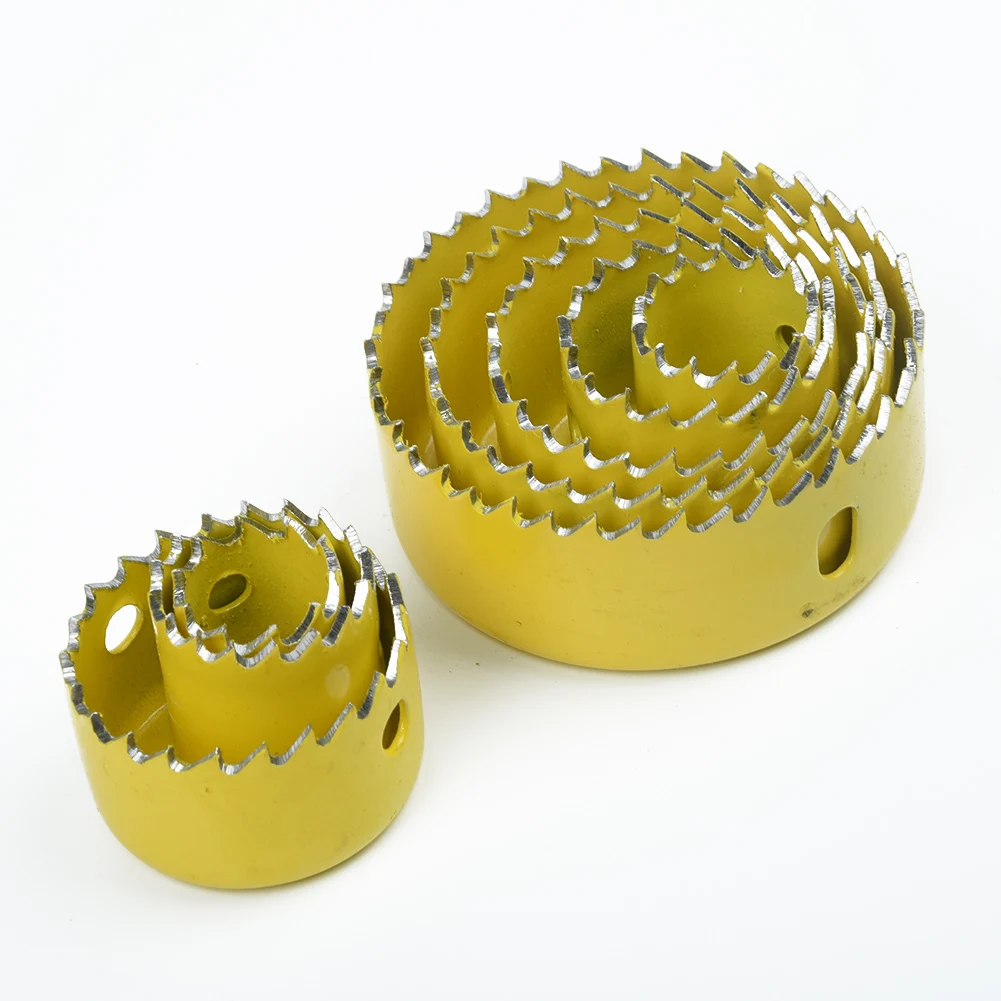 

Подходящие полезные новые детали, качественное сверло, Искусственный лист для резки древесины, 11 шт., 19-64 мм, ассорти, гаджет из углеродистой стали