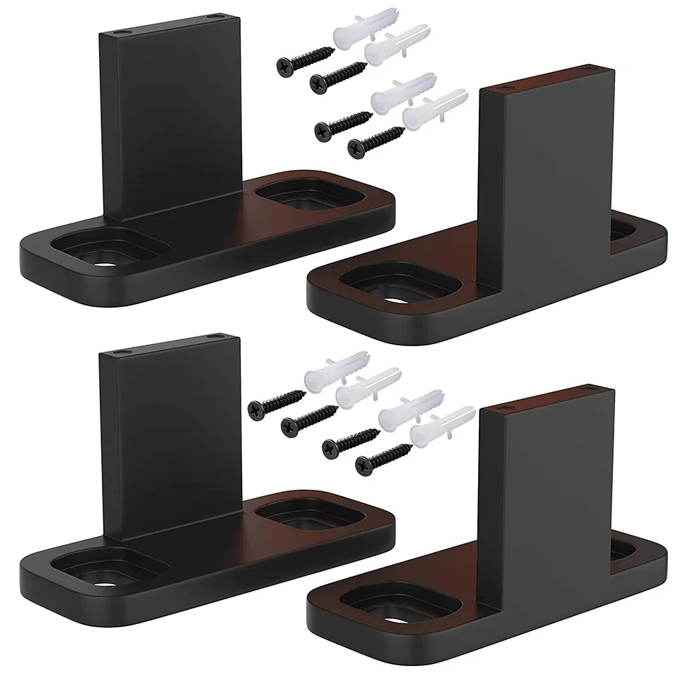 Barn Door Guide Adjustable Parts 4 Pcs Sliding Floor Anti Swinging Home Supplies Useful Things For Kitchen