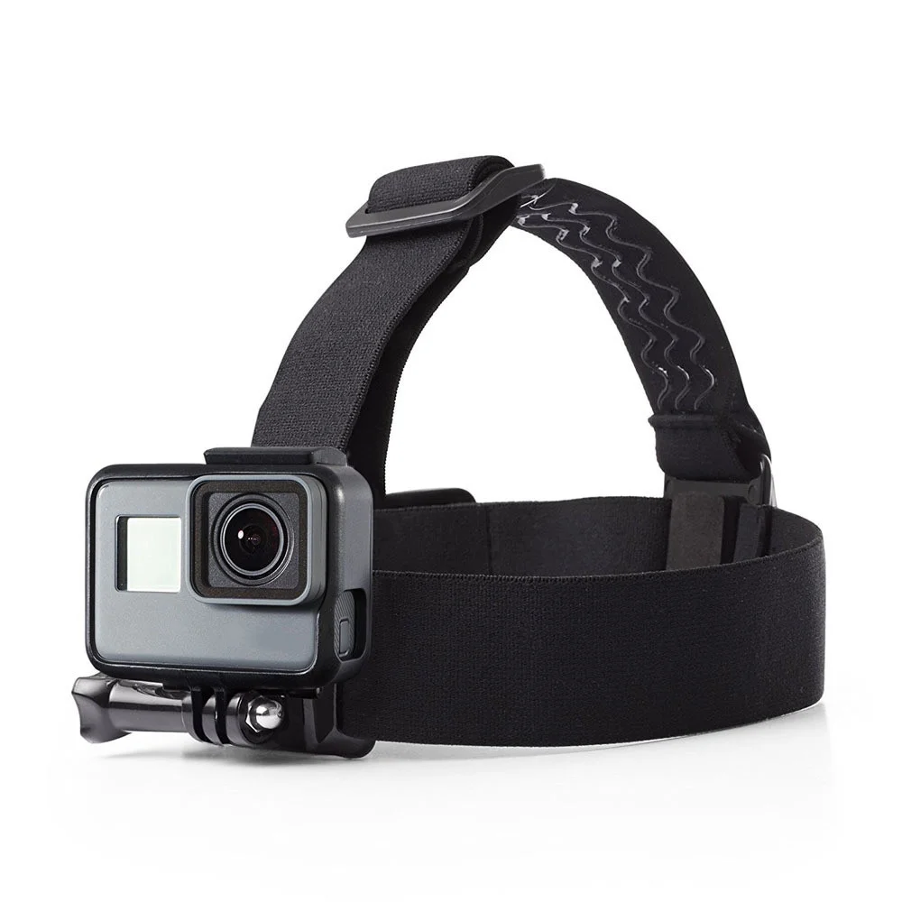 Регулируемая противоскользящая повязка на голову для Go Pro 8 7 6 5 4 3 + аксессуары