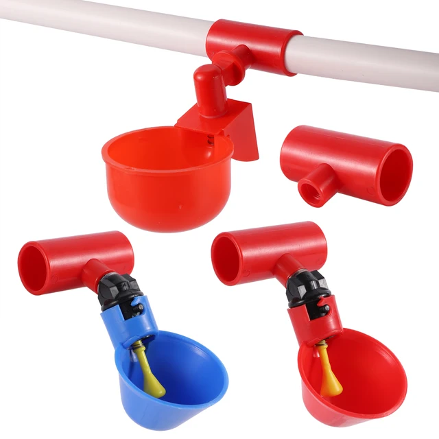 10 Pezzi Tazze Bere Automatiche Per Polli - Abbeveratoio Per Pollame, Galline E Pulcini - Foto 10