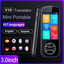

NEW V10 Portable Language Translator 127 Languages Two-Way Real-Time WiFi/Offline Recording/Photo Translatio Language Translator