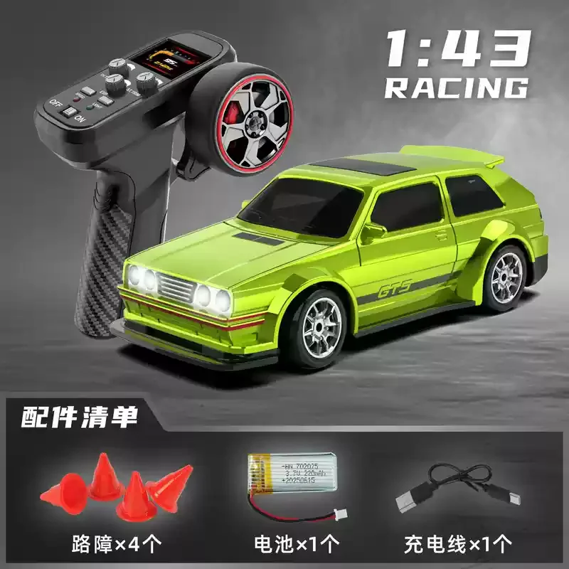 Golf GTI 1:43 Scale Remote Control Car Adjustable Gyroscope RC