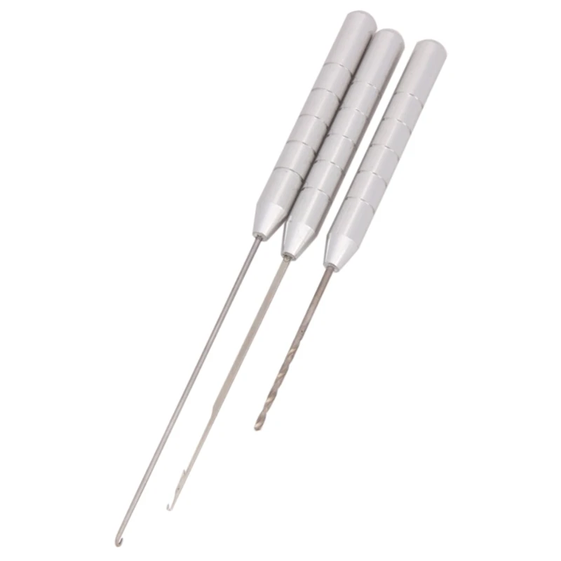 

3 in1 Fishing Baits Drill Baiting Needle Carp Fishing Rigging Baits Needle