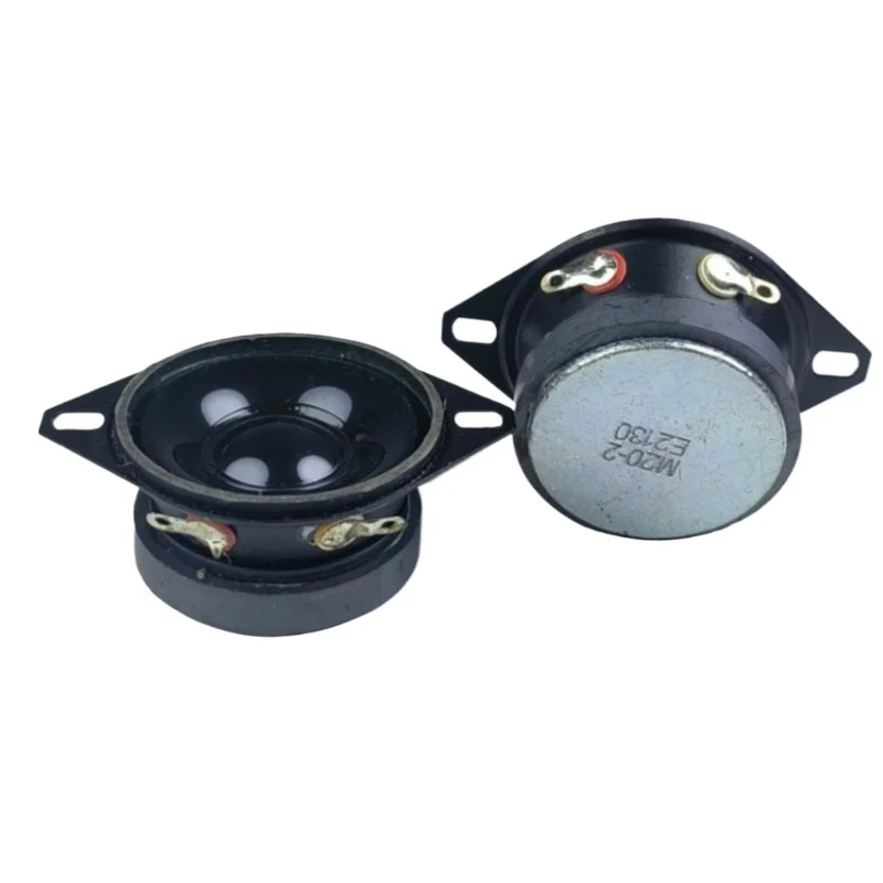 SOTAMIA 2Pcs 40mm Mini Speaker Audio 4 Ohm 5W Treble Speaker Tweeter External Magnetic Sound Music Home Theater HIFI Loudspeaker 6