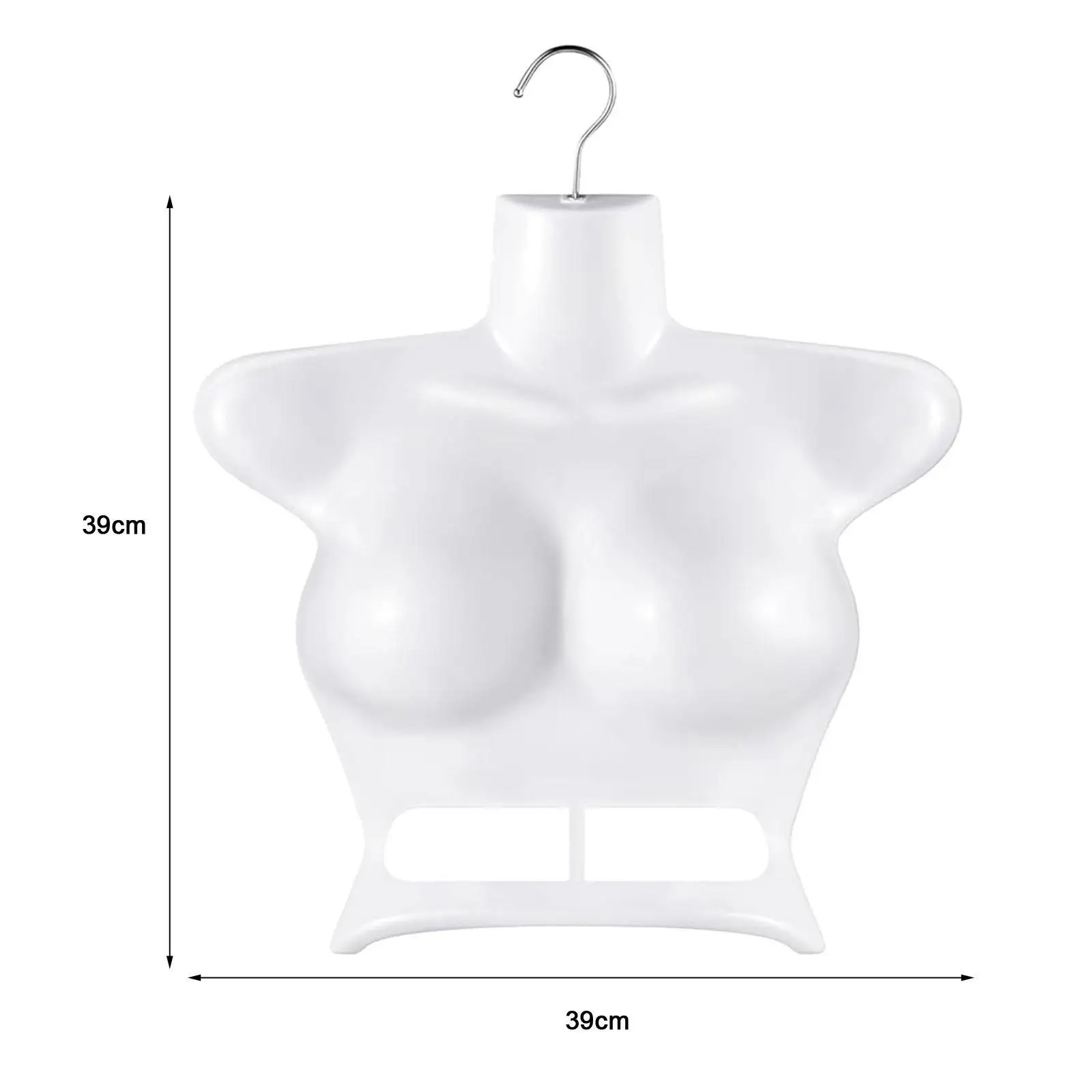 Mannequin Torso Hanging Mannequin Torso Female Mannequin Hanger Half Body Display Clothes Display Rack Dress Form for Market Commercial Malls