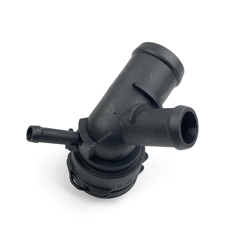 Water Hose Fitting Engine Radiator Hose Connector BOICY Coolant Pipe Connector for VW Golf Passat 2.0TSI Tiguan Audi A3 S3 quattro TT Skoda Superb Seat Leon 5Q0122291BL 291BL