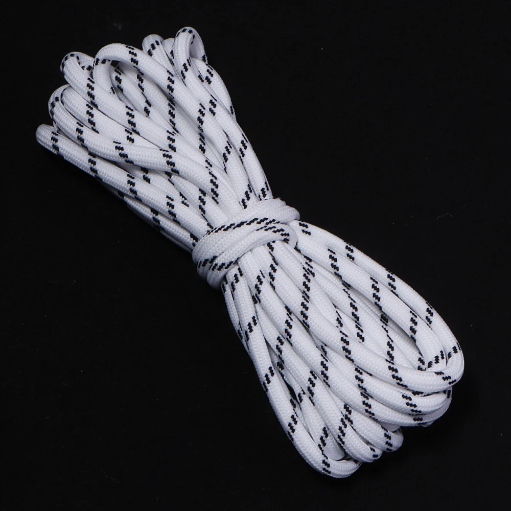 Colorful 5mm Braided Polyester Nylon Cord - 5 Yards for Crafting & DIY Projects
