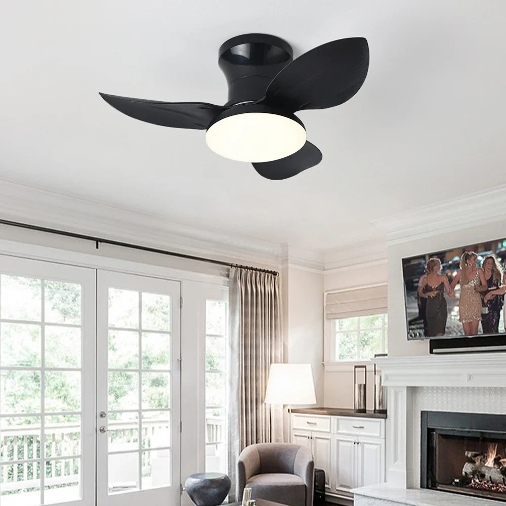 Remote Control 50W LED Ceiling Fan Light Dimming Function 85-265V for Living Room Study Home,ceiling fan,led ceiling fan lights,led fan light,led ceiling lights