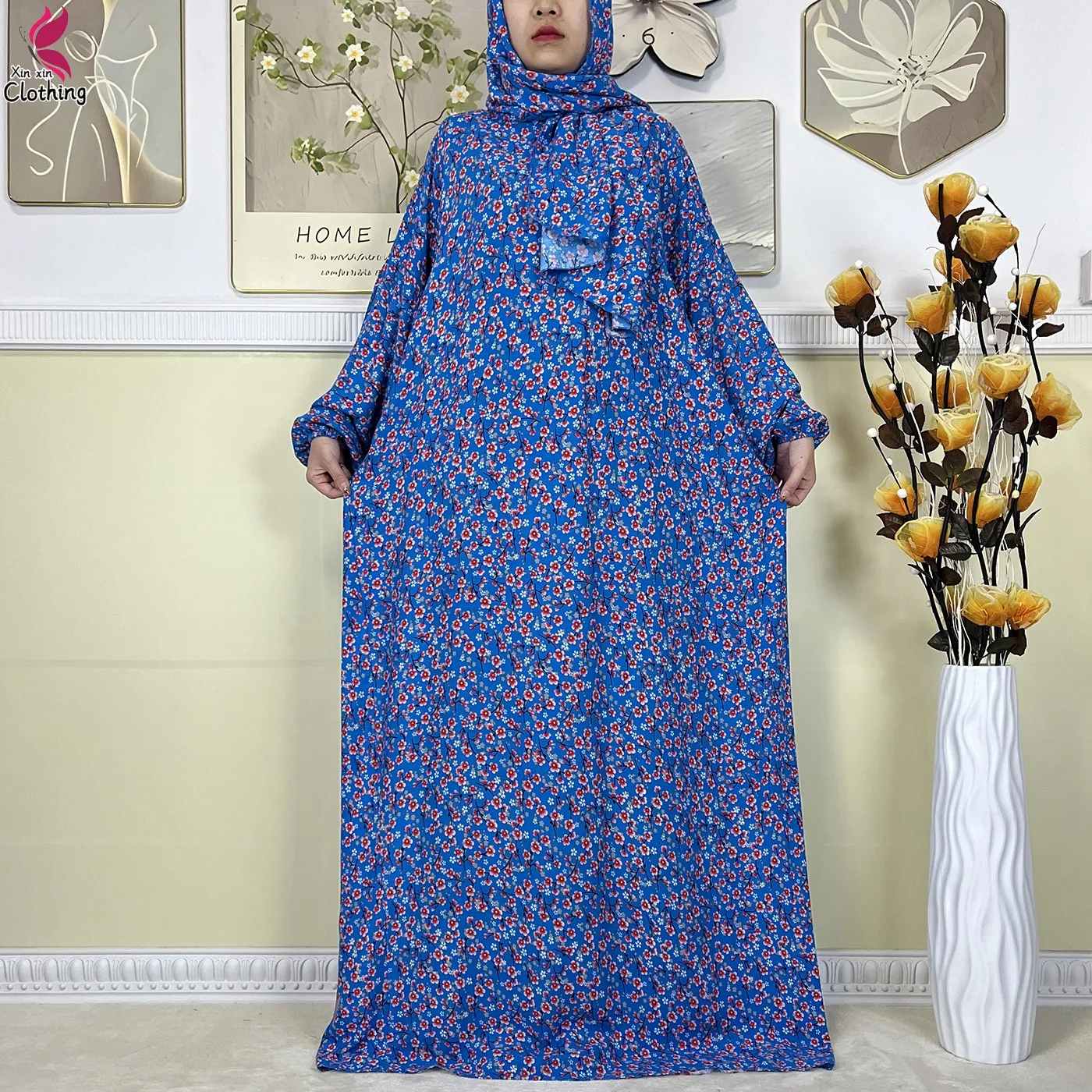 Loose Muslim Prayer Dress S7fa664540a5240f68f786cd332bbf1bbd