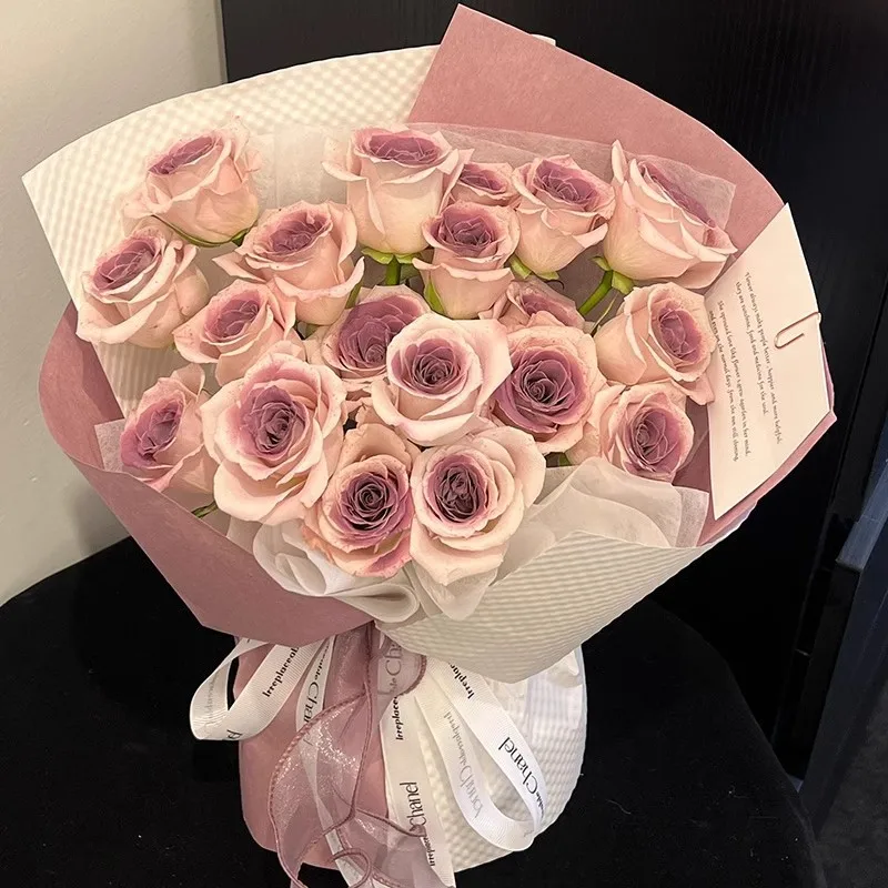 Umeko Sauce Eternal Life Flower Simulation Floral Soap Rose Bouquet Birthday Gift for Girlfriend and Best Friend Holiday
