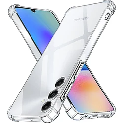 Ultra Thin Clear Soft Case for Samsung Galaxy A05 A05S A04 A14 A15 A24 4g A34 A54 5g Transparent Protective TPU Silicone Cover