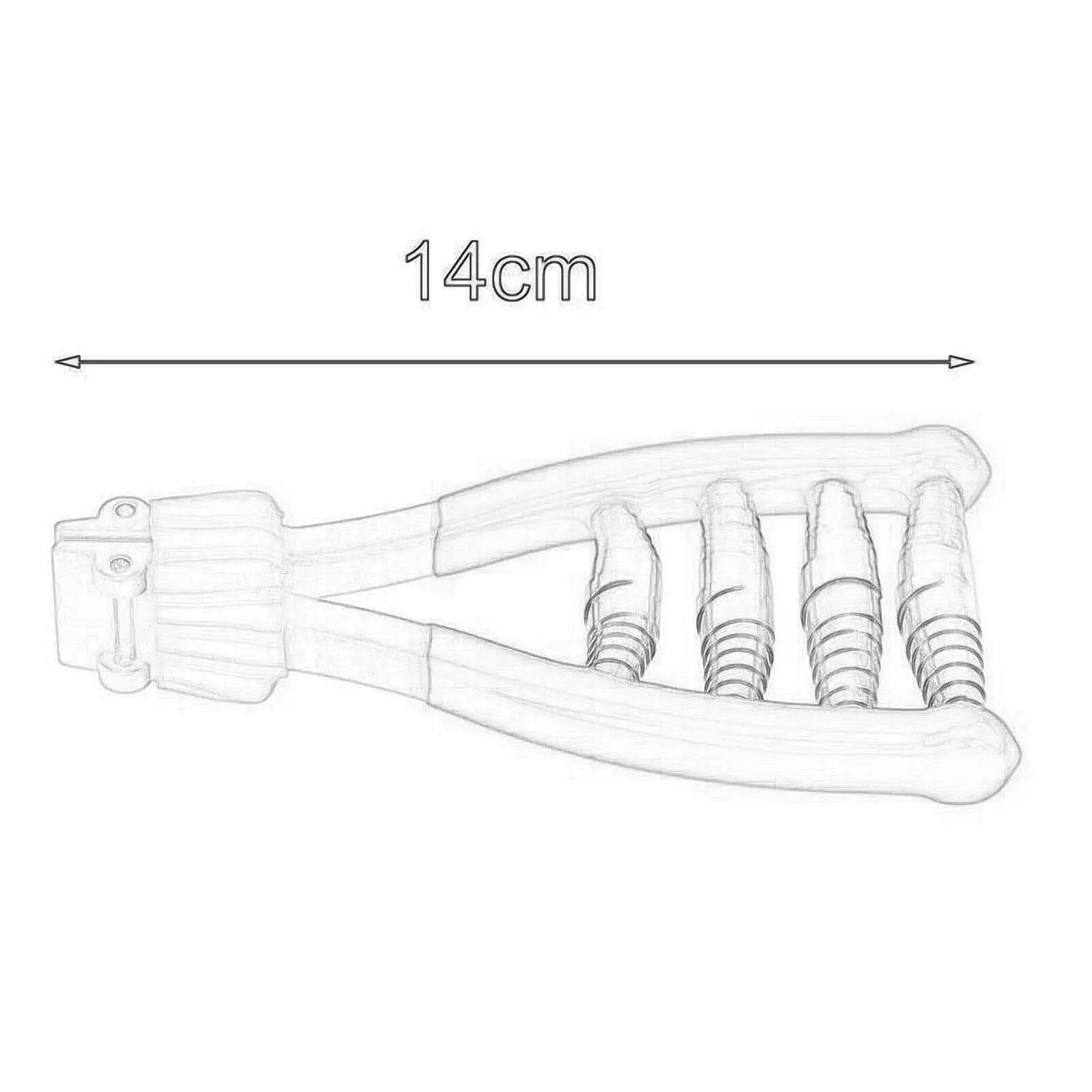 Sports Starting Clamp Extension Cord Clamping Tool for Badminton Squash