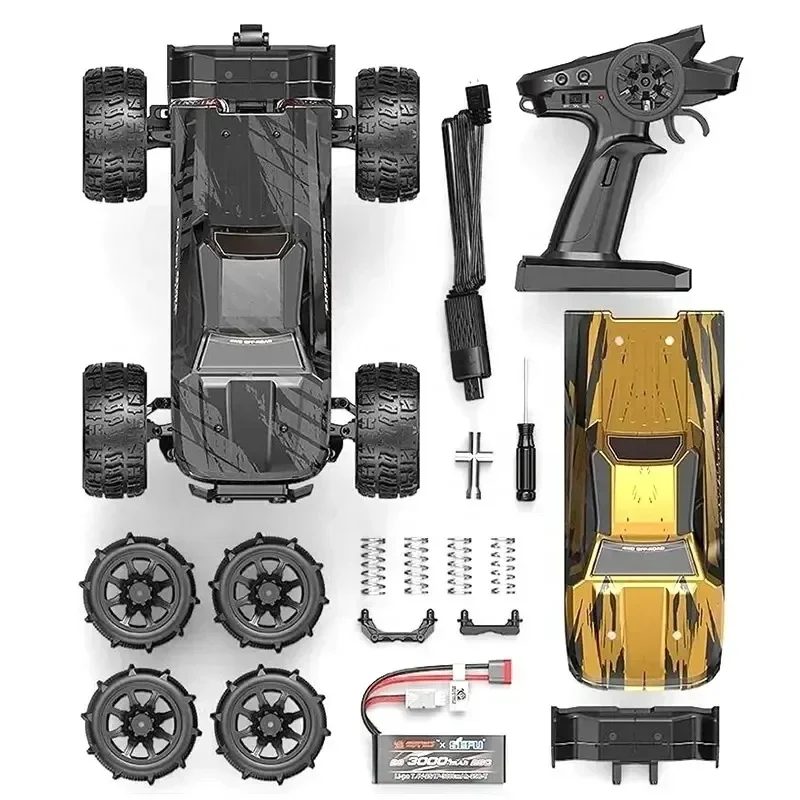 4WD RC카 속도 55 km/h, 4x4 브러시리스 리모컨, 오프로드 Carsrc 드리프트 레이싱 카, 고속 드리프트 레이싱 장난감, 생일 선물