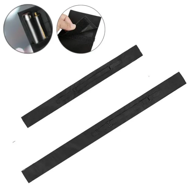 Portable Soft Deluxe Snooker Pool Cue Case Bag For 1/2 and 3/4 Length Cues Black 1