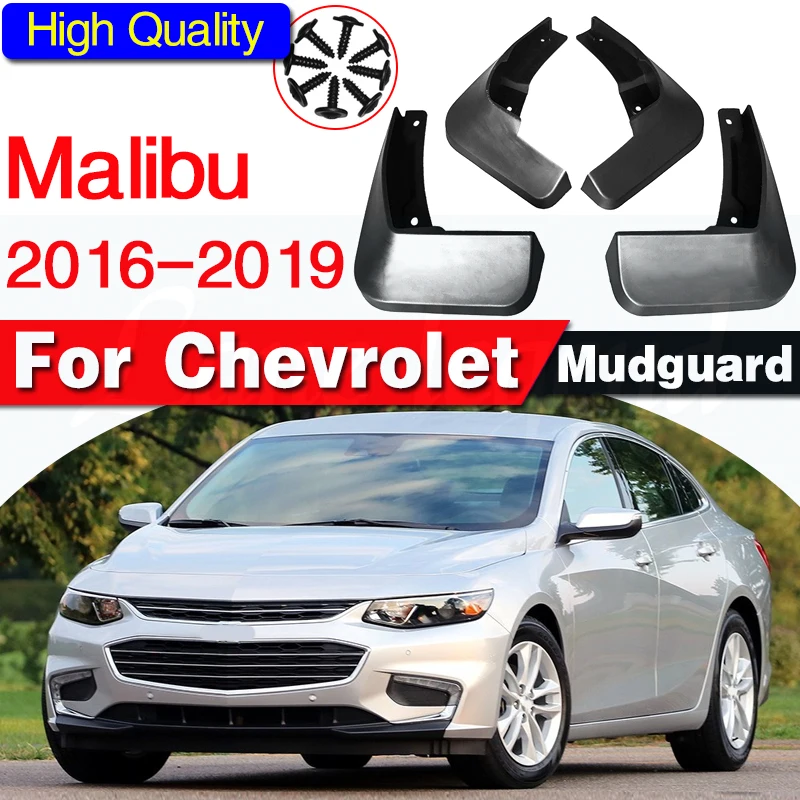 

4 шт. Автомобильные Брызговики для Chevrolet Malibu 2016 ~ 2019 Mk9 2017 2018, брызговики, автомобильные аксессуары