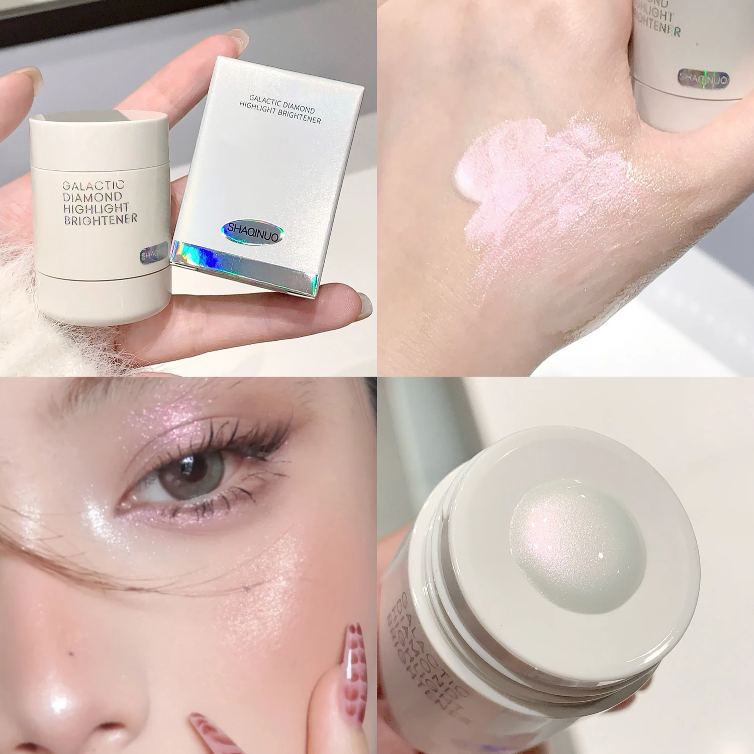 Radiant Diamond Glow Highlighting Liquid Shimmer
