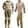 Wear Resistant Uniform Suits Outdoor Training Suit Hunting Shirts Waterproof Pants Paintball Sets Hiking Pant Men Clothes 1