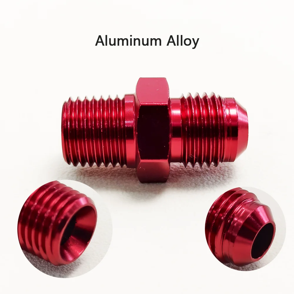 Pipe Fitting Universal AN3-AN8 Male to NPT Thread Adapter