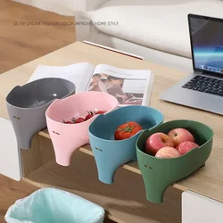Elephant Drain Basket Multi-purpose Kitchen Storage Drain Holder Household Fruit and Vegetable Basket Plastic Drain Basket