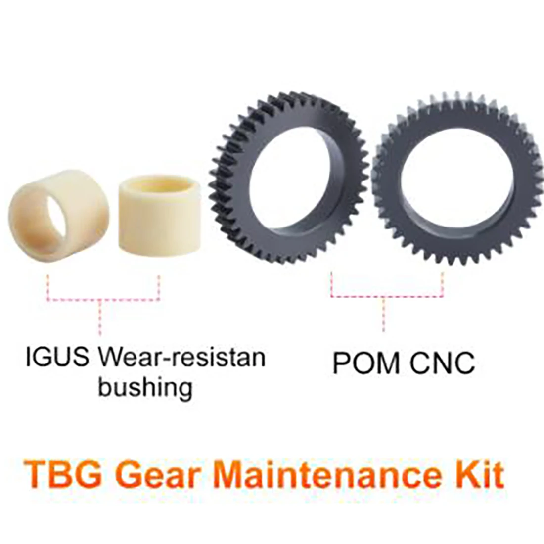 

TBG Gear Maintenance Kit Only Compatible with TBG Gear 3d Printer