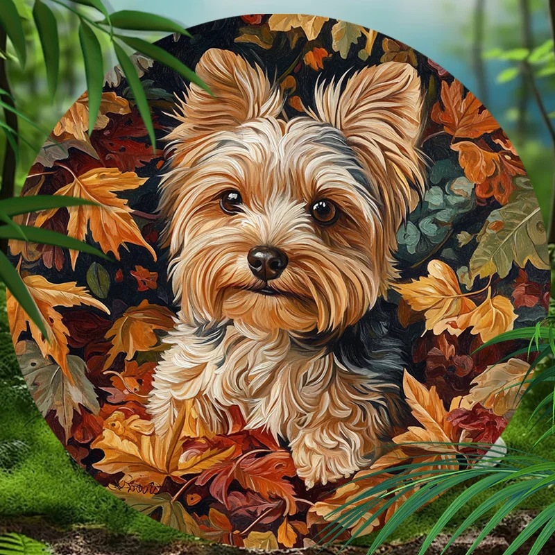 Customizable Yorkshire Terrier Pet Memorial | Water..