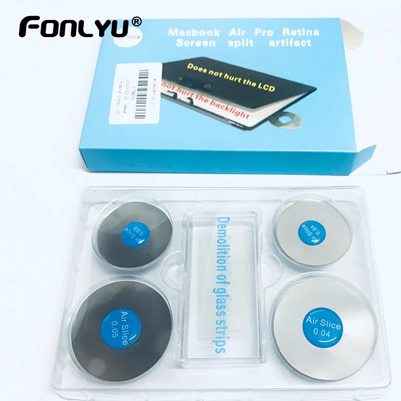 Fonlyu Air Slice Airslice Kit Di Strumenti Di Apertura Per Macbook Air Pro Imac Retina Screen Split Strumenti Di Smontaggio Non Danneggia Il Backligh