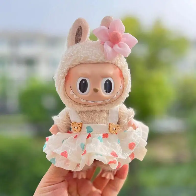 服のみ 17 センチメートル人形服アクセサリー Ropa Labubu V1 V2