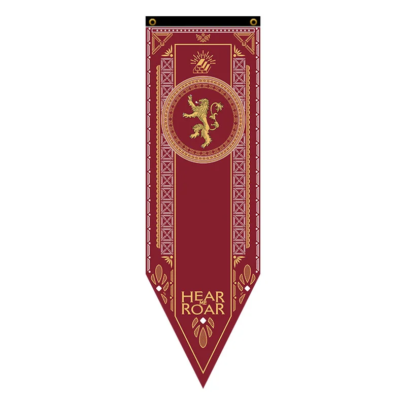 stark flag Families Home Decor Wolf Dragon Banner decorate A Song of Ice and Fire