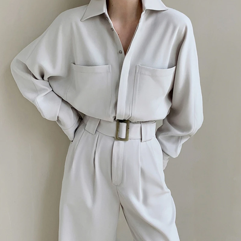 

Women's Jumpsuit Trousers Spring Autumn Winter Long Pants Vacation Outfit Streetwear Clothes Korean Fashion