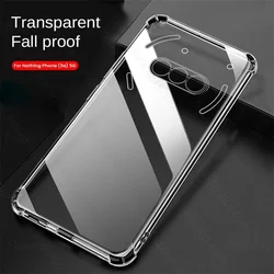 Enhanced Crystal Clear Shockproof Anti-Yellowing Transparent Soft Phone Case for NothingPhone(3a) (Transparent)