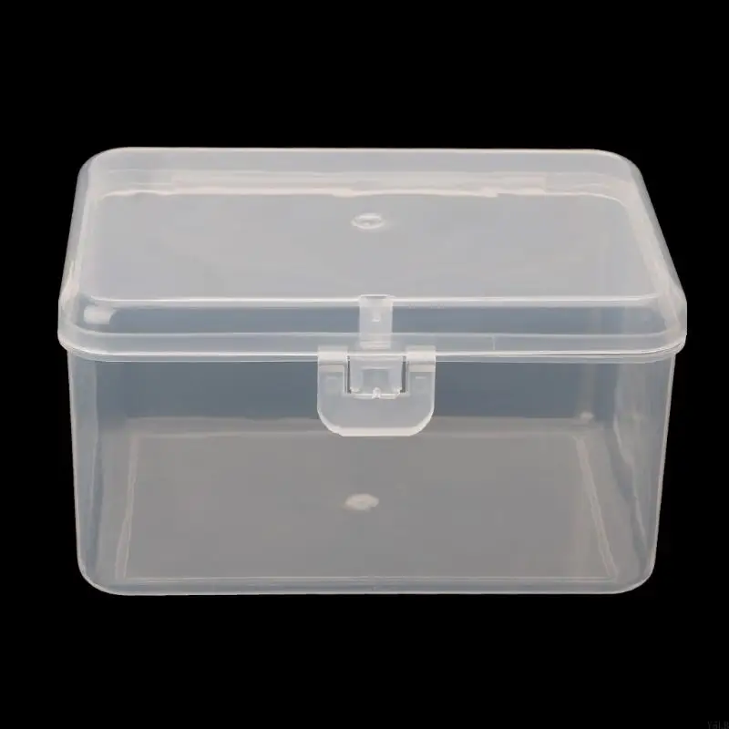 Y5LB Transparent Storage Box Stackable Latching Cosmetic Lipstick for Case Holder